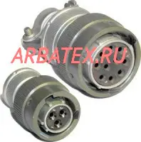 СНЦ23-19/24Р-6-а-В розетка фото