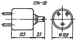 СП4-1В 0.25Вт 470 кОм фото 3
