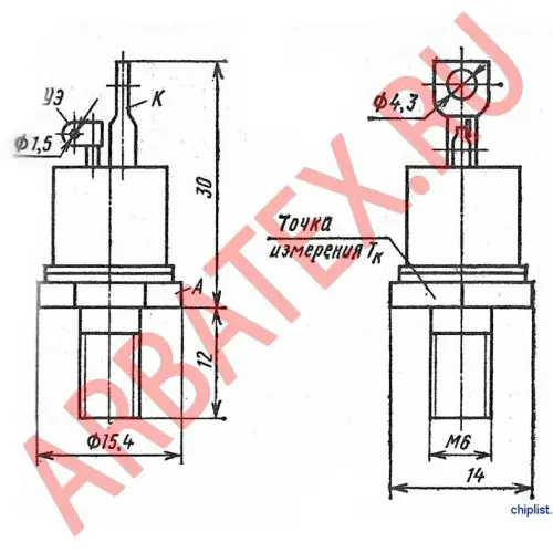 ТС2-25-7-222 тиристор фото 3 ТС2-25-7-222 тиристор фото 3