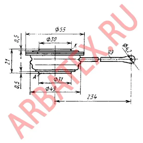 Т16-320-13 тиристор фото 2