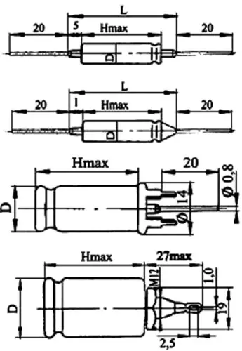 К50-20 25в 500 мкф фото 3 К50-20 25в 500 мкф фото 3