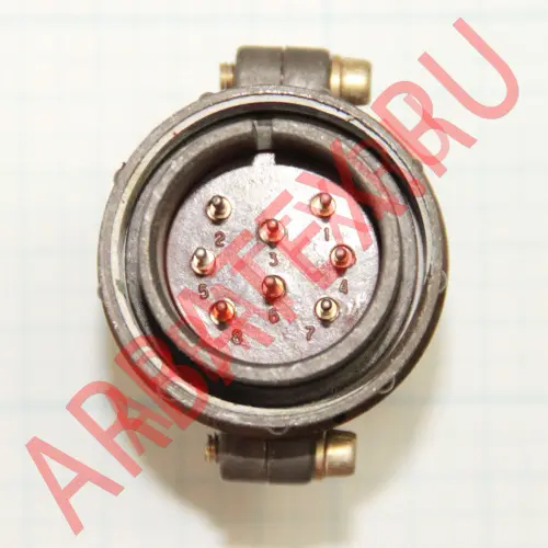 ШР32П8НГ2 вилка фото фото 4 ШР32П8НГ2 вилка Разъемы ШР, СШР фото фото 4