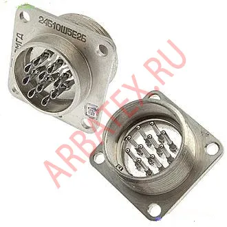 2РМГД24Б10Ш5Е2Б фото фото 4 2РМГД24Б10Ш5Е2Б Разъемы 2РМ, 2РМТ, 2РМГ, 2РМДТ, ОНЦ-РГ фото фото 4