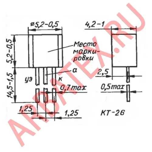 КУ120А тиристор фото 3 КУ120А тиристор фото 3