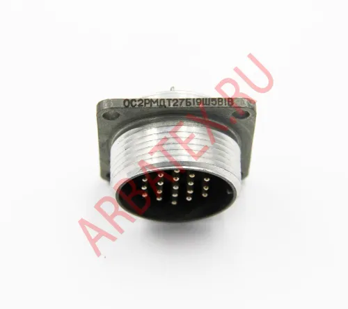 2РМДТ27Б19Ш5В1В фото 2РМДТ27Б19Ш5В1В Разъемы 2РМ, 2РМТ, 2РМГ, 2РМДТ, ОНЦ-РГ фото