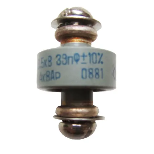 К15У-1 3,5кВ 39 пф 4квар М750 фото 2 К15У-1 3,5кВ 39 пф 4квар М750 фото 2