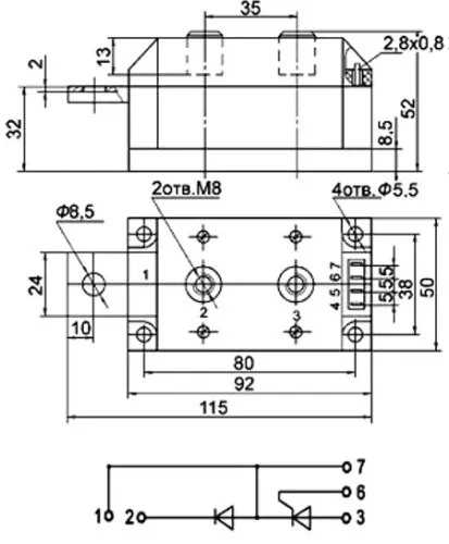 МДТ-200-12 силовой модуль фото 3 МДТ-200-12 силовой модуль фото 3