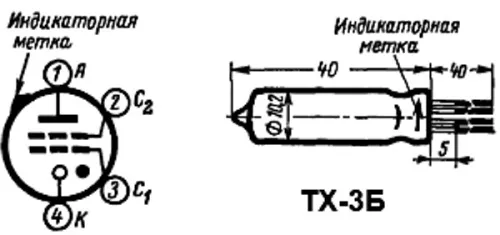 ТХ-3Б радиолампа фото 3 ТХ-3Б радиолампа фото 3