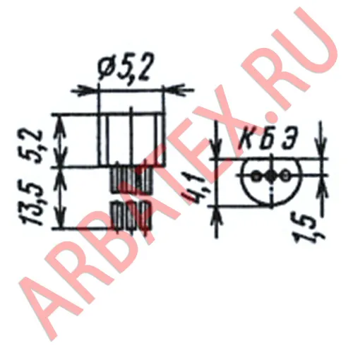 КТ3102АМ2 фото 3 КТ3102АМ2 фото 3